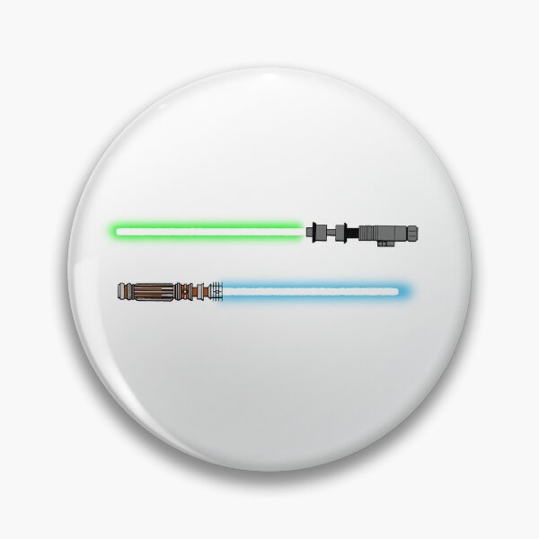 Artikelvorschau, Lichtschwerter von Luke und Leia Skywalker entworfen und verkauft von dangerousfrog.