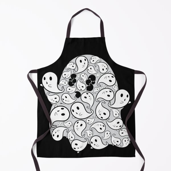 Item preview, Ghost forkball with a ghost made from other ghosts designed and sold by Drzamag.