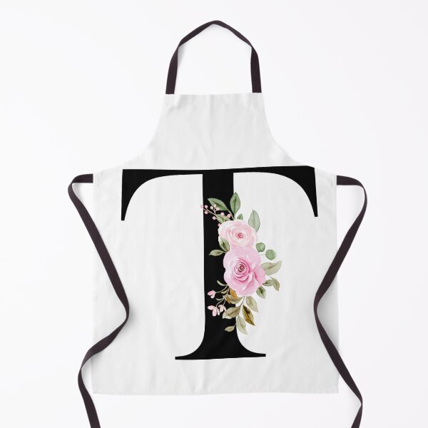 Item preview, Letter T with Natural Multi Color Flowers designed and sold by Print-Online.