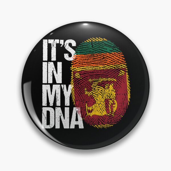 Item preview, sri lanka flag - Sri Lanka Its In My DNA - Sri Lanka Sri Lankan Flag In Thumbprint - Sri Lanka - Its in my DNA  designed and sold by Fun-World.