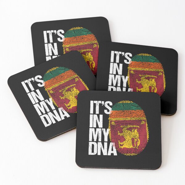Item preview, sri lanka flag - Sri Lanka Its In My DNA - Sri Lanka Sri Lankan Flag In Thumbprint - Sri Lanka - Its in my DNA  designed and sold by Fun-World.