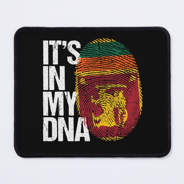 Item preview, sri lanka flag - Sri Lanka Its In My DNA - Sri Lanka Sri Lankan Flag In Thumbprint - Sri Lanka - Its in my DNA  designed and sold by Fun-World.