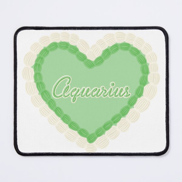 Item preview, Aquarius Zodiac Cake - Green designed and sold by butterbeansktch.