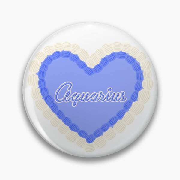 Item preview, Aquarius Zodiac Cake - Blue designed and sold by butterbeansktch.