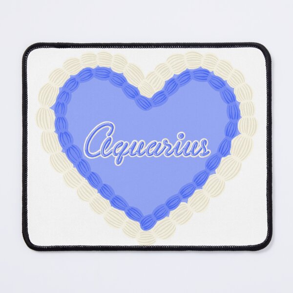 Item preview, Aquarius Zodiac Cake - Blue designed and sold by butterbeansktch.