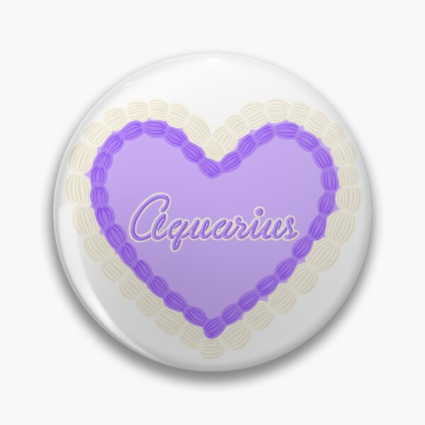 Item preview, Aquarius Zodiac Cake - Purple designed and sold by butterbeansktch.