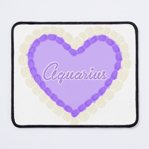Item preview, Aquarius Zodiac Cake - Purple designed and sold by butterbeansktch.