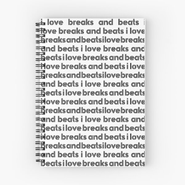 Item preview, I Love Breaks and Beats  designed and sold by planDpromotions.
