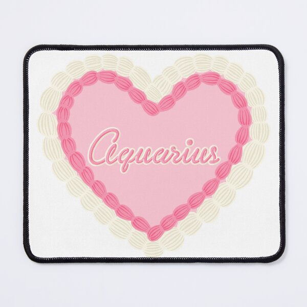 Item preview, Aquarius Zodiac Cake - Pink designed and sold by butterbeansktch.