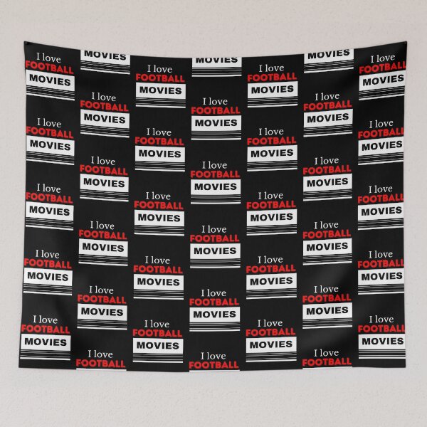Item preview,  I Love Football  Movies  designed and sold by DigitalMagShop.