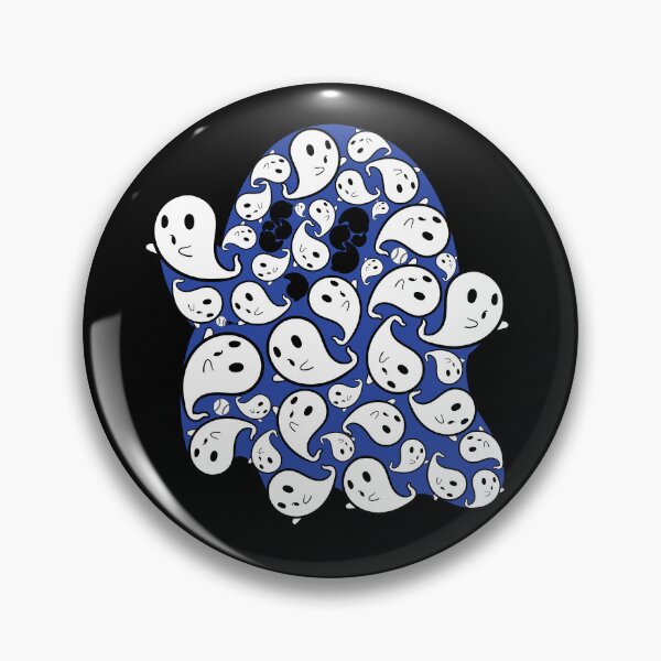 Item preview, Ghost forkball with a ghost made from other ghosts designed and sold by Drzamag.