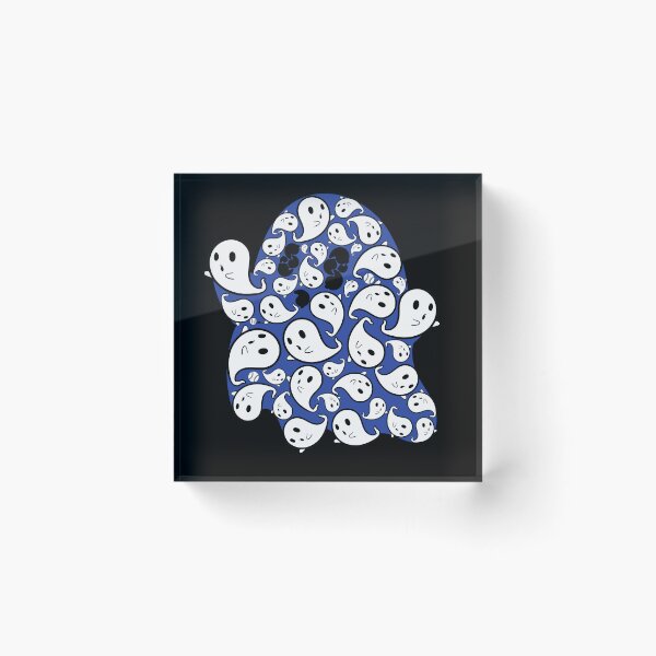 Item preview, Ghost forkball with a ghost made from other ghosts designed and sold by Drzamag.