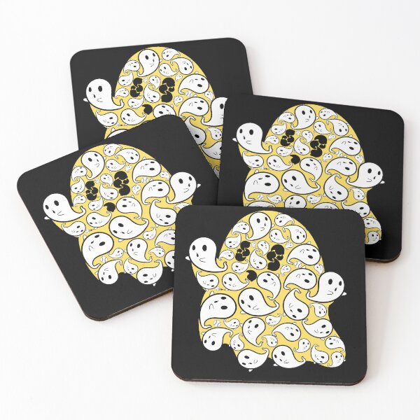 Item preview, Ghost forkball with a ghost made from other ghosts designed and sold by Drzamag.