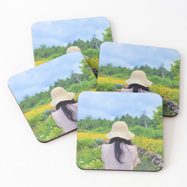 Item preview, Lady in front of the garden designed and sold by Kori-shop.