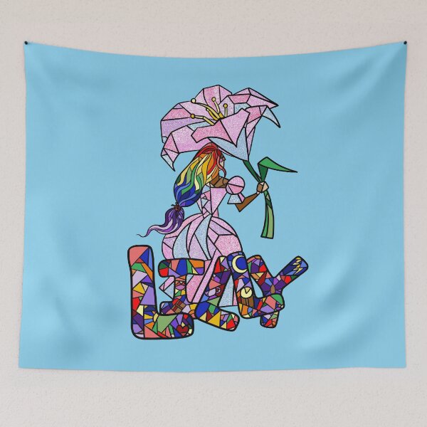 Item preview, Lilly Name Art designed and sold by AvalonUnmuzzled.