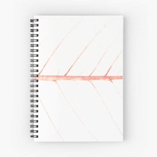 Item preview, Leaf Venation Minimalism Red Nature Lovers designed and sold by eddiebarronshop.