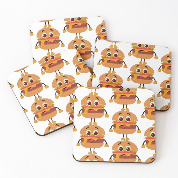 Item preview, Cute Cartoon burger character designed and sold by Innamalinka.