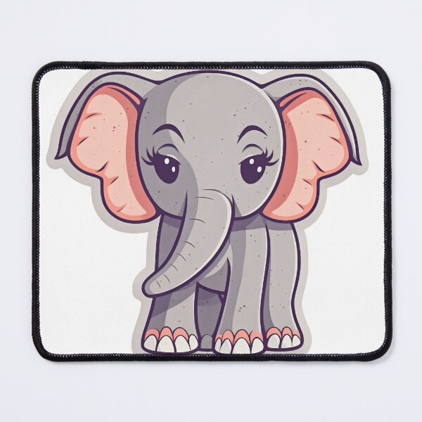 Item preview, Too cute elephant designed and sold by anthonygdg.