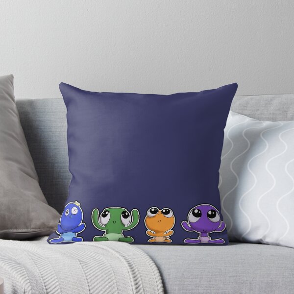 Item preview, Baby Rainbow friends Blue Green Orange Purple line up designed and sold by GMTwins.