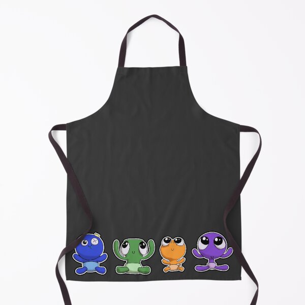 Item preview, Baby Rainbow friends Blue Green Orange Purple line up designed and sold by GMTwins.