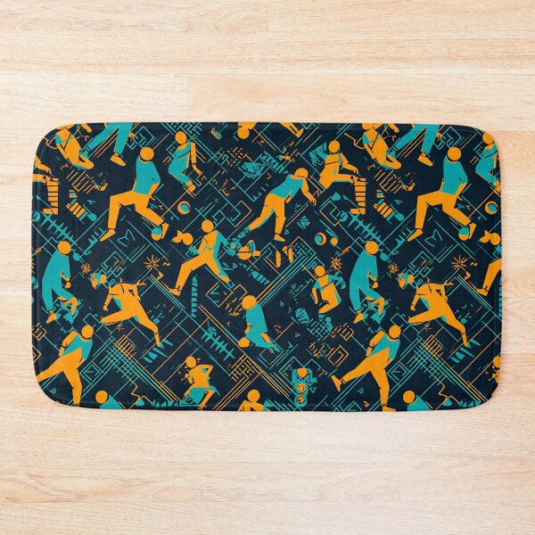 Item preview, Breakdance Moves Pattern Design designed and sold by Juuskus.