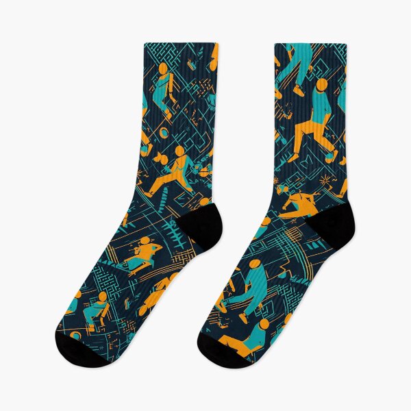 Item preview, Breakdance Moves Pattern Design designed and sold by Juuskus.