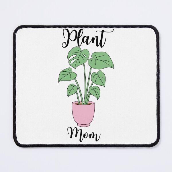 Item preview, Plant Mom Pink Plant Pot Green Cheese Plant Calligraphy designed and sold by TheCupfulCo.