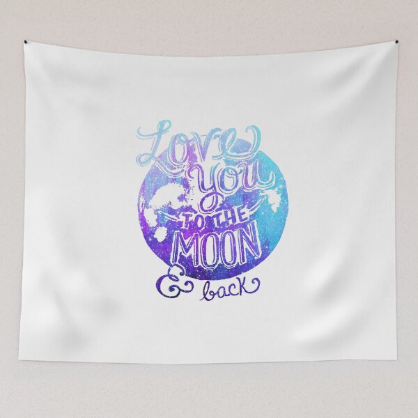 Item preview, love you to the moon and back designed and sold by KristoBones.