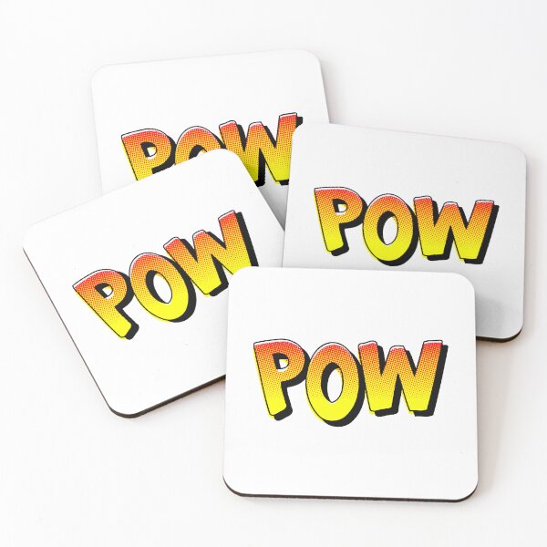Item preview, cartoon pow text designed and sold by wisnubayuaji.