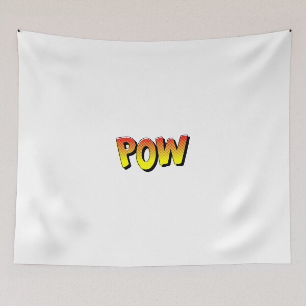 Item preview, cartoon pow text designed and sold by wisnubayuaji.