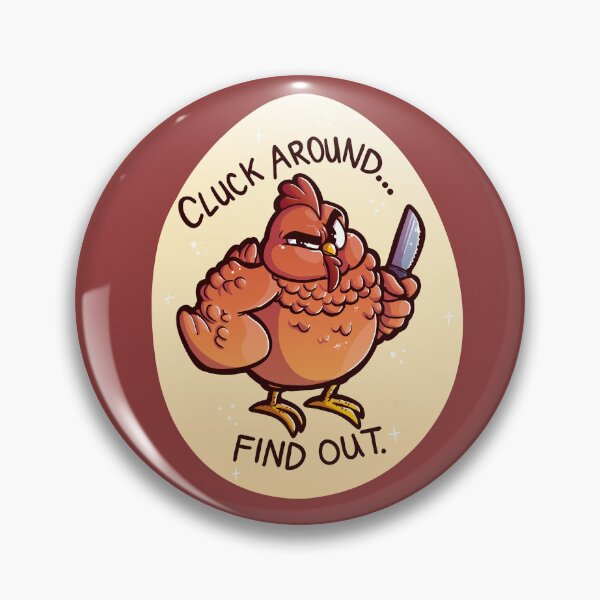 Item preview, Cluck around...Find out. designed and sold by OKDandy.