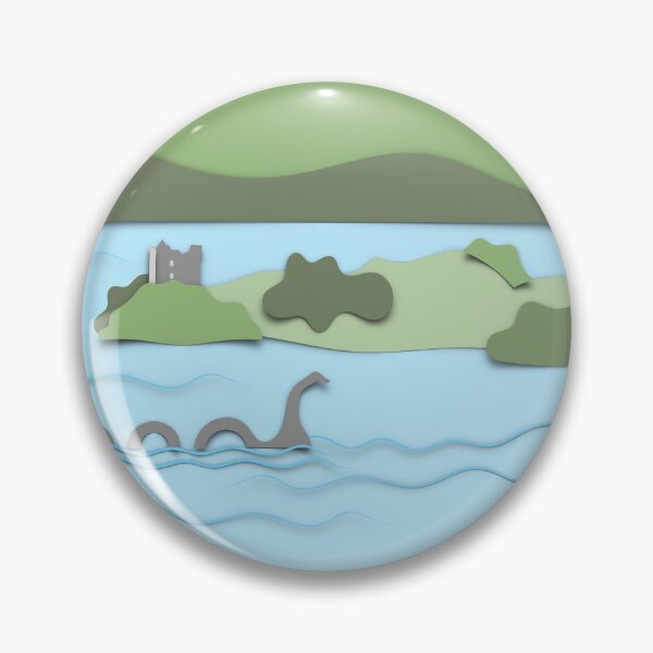 Artikelvorschau, Die Monster-Collage von Loch Ness entworfen und verkauft von Adam Regester.