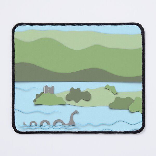 Item preview, The Loch Ness Monster Collage designed and sold by Adam Regester.