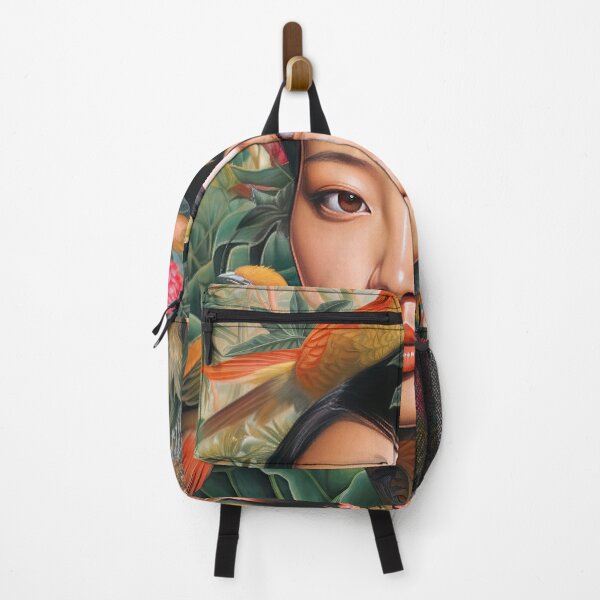 Item preview, Vintage Jungle Portrait Asian Woman designed and sold by pauloss.