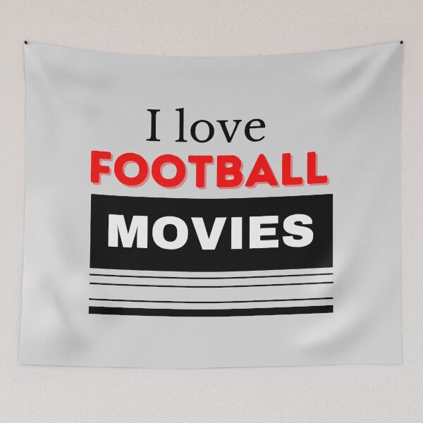 Item preview,  I Love Football  Movies  designed and sold by DigitalMagShop.