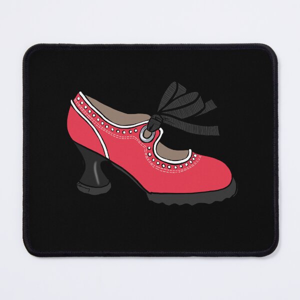 Item preview, Fluevog Sugarsnap Shoe Red designed and sold by anne m bray.