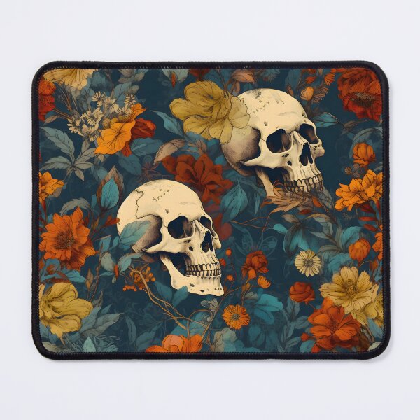 Item preview, "Floral & Skulls" - Gothic Vintage Aesthetics. designed and sold by Patrick Brodeur.