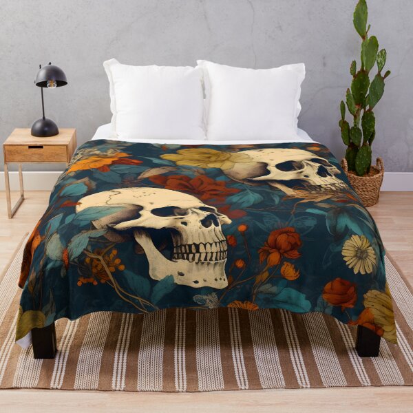 Item preview, "Floral & Skulls" - Gothic Vintage Aesthetics. designed and sold by Patrick Brodeur.