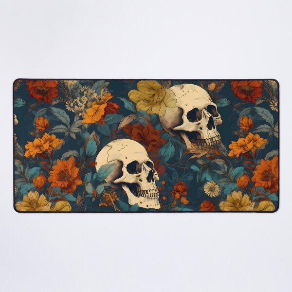 Item preview, "Floral & Skulls" - Gothic Vintage Aesthetics. designed and sold by Patrick Brodeur.
