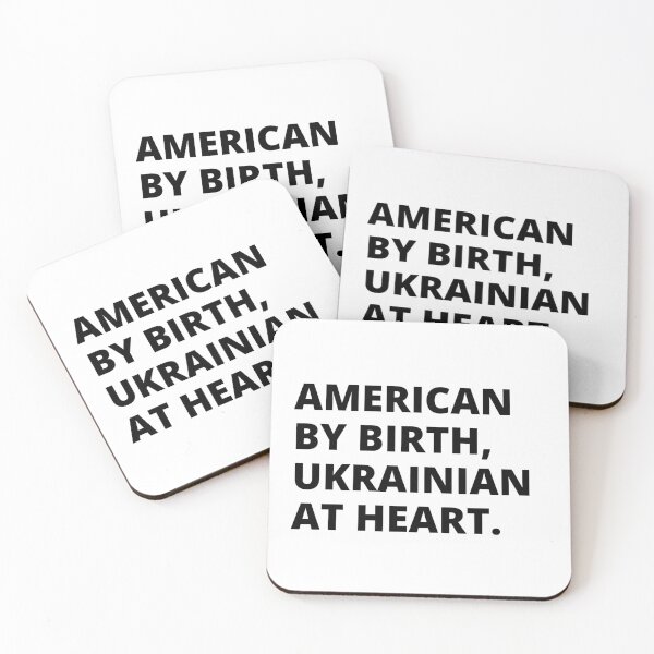 Item preview, American By Birth, Ukrainian At Heart | Ukrainian Artwork | Ukraine designed and sold by john00ivy.