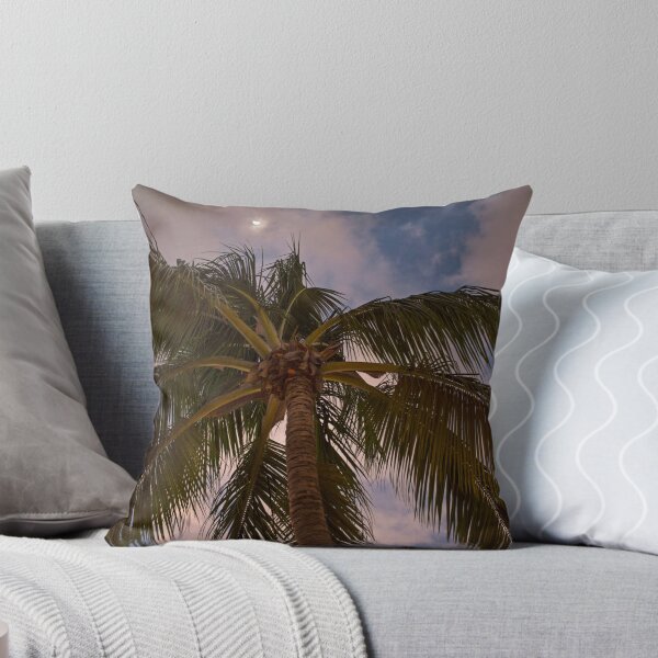 Item preview, Moon over Palm Tree Saint Lucia Caribbean designed and sold by WayneOxfordPh.