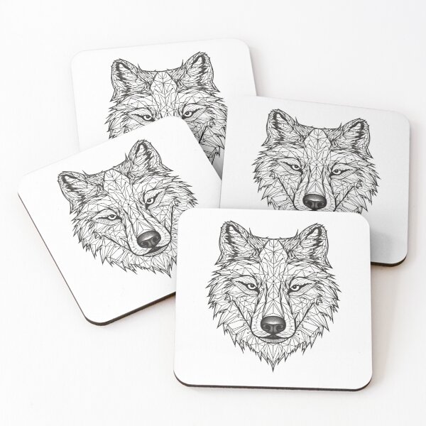 Item preview, Wolf Face Graphic Art designed and sold by OtterComforts.