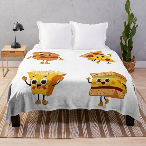 Item preview, Retro fast food cartoon characters  designed and sold by Innamalinka.