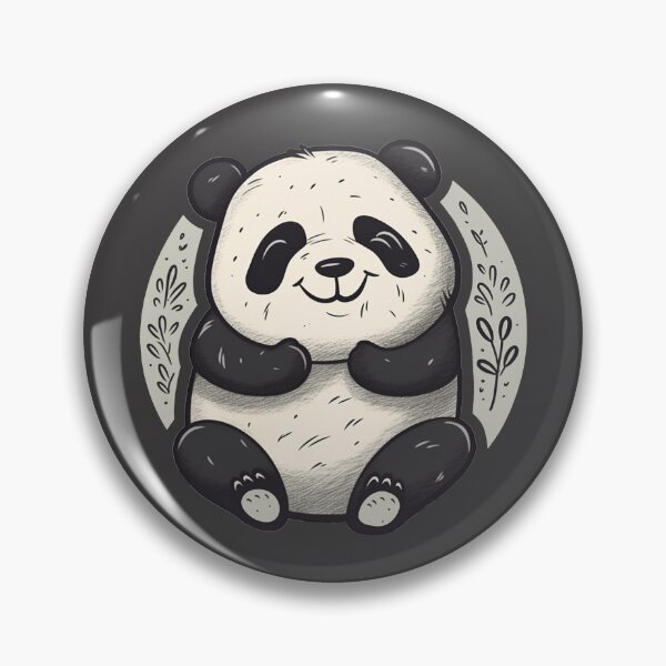 Item preview, happy Panda designed and sold by ArtVilleStore.