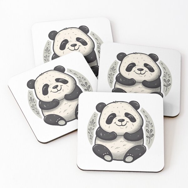 Item preview, happy Panda designed and sold by ArtVilleStore.