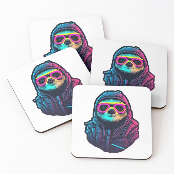 Item preview, Cyberpunk Sloth  designed and sold by Len-adeu.