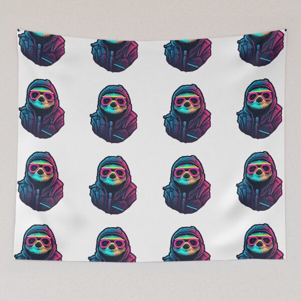 Item preview, Cyberpunk Sloth  designed and sold by Len-adeu.