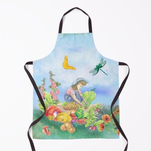 Item preview, Garden Girl 1940's Victory Garden designed and sold by CheranY.