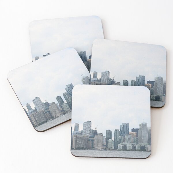 Item preview, Toronto's cityscape under clear skies designed and sold by SceneryStudio.