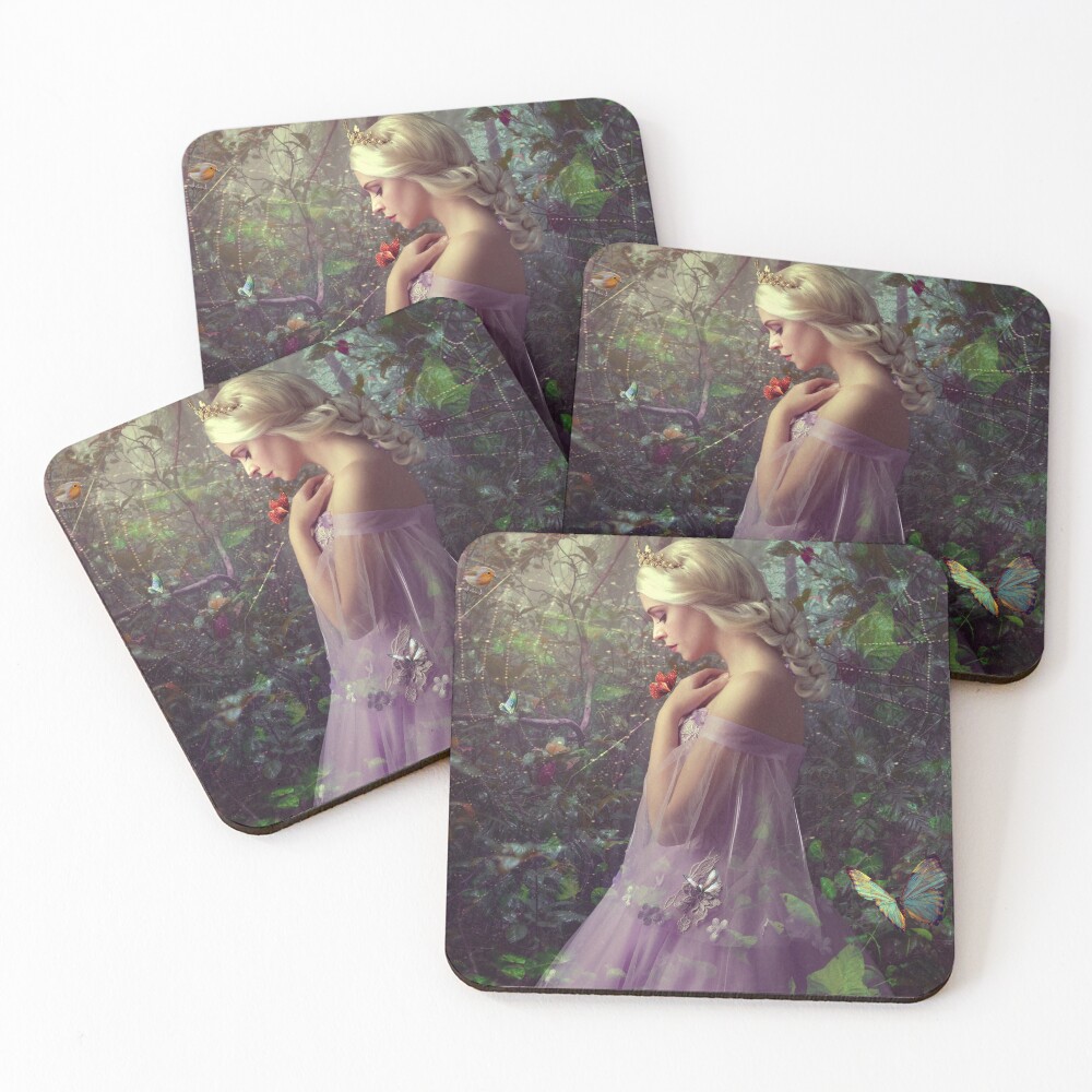Item preview, Coasters (Set of 4) designed and sold by phatpuppyart.